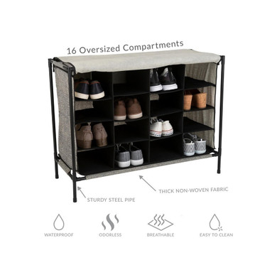 Zapatera 16 compartimientos "Cubby Organizer"