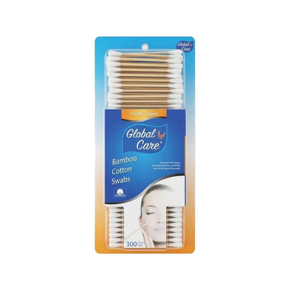 Bamboo Cotton Swabs 300 Ct