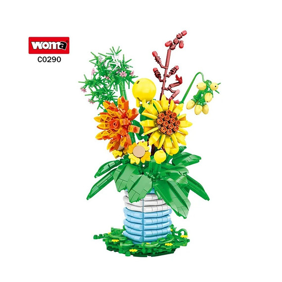 Building Blocks Flowers
