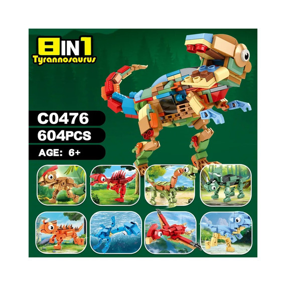 Tyrannosaurus Building Blocks Set