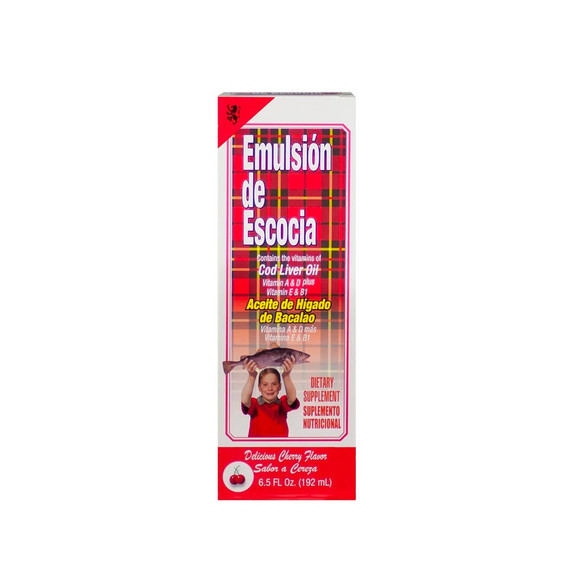 Emulsion de Escocia 6.5 oz Cherry Flavored