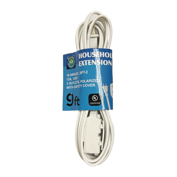 Extension Electrica 9 ft
