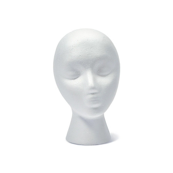 Cabeza de Styrofoam Femenino
