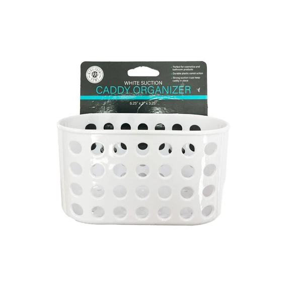 White Suction Caddy Organizer 