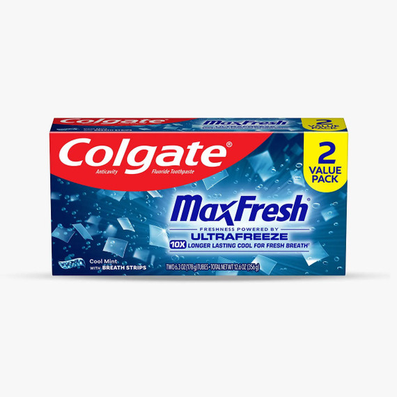 Colgate Max Fresh Cool Mint 2 pack