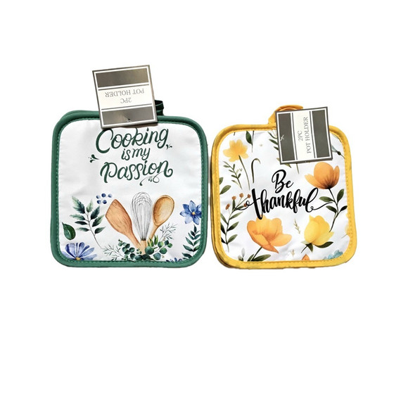 Pot Holders 2 pack estilos surtidos 