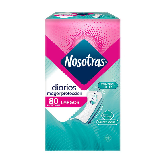Nosotras Pantiliner 80 Largo