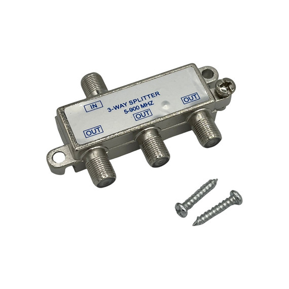 3 Way Signal Splitter 5-920mhz