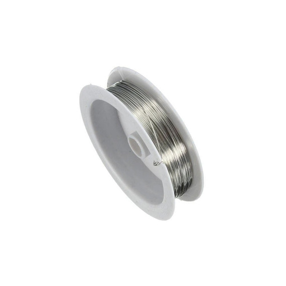 Alambre Silver plate 0.4 mm/54 ft