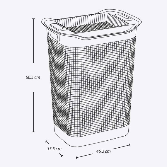 Hamper 13.2 Gal Mocha