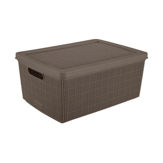 Canasta Fique 13.5 L Mocca