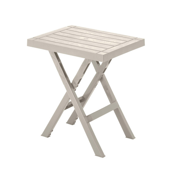 Mesa Plegable Baru Rectangular Taupe