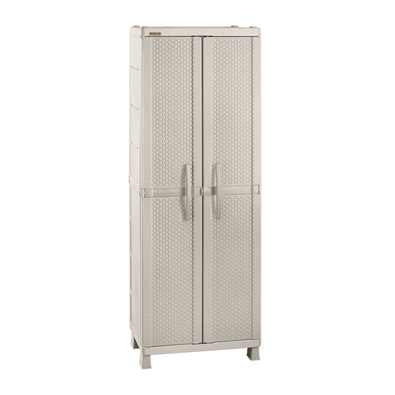 Armario Tablilla Rattan Taupe