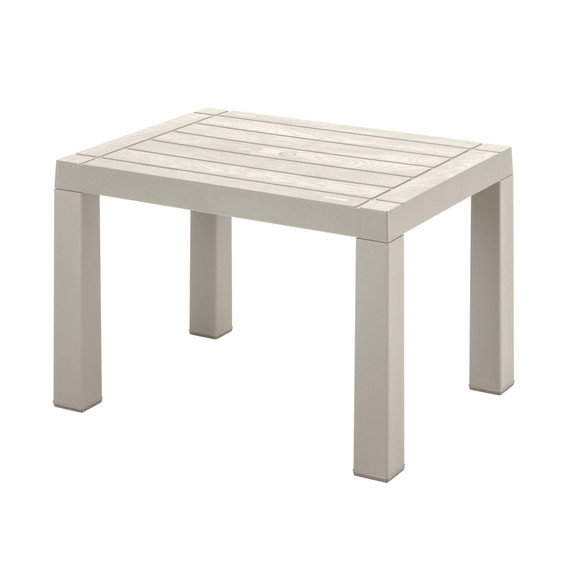 Mesa Auxiliar Rectangular Taupe