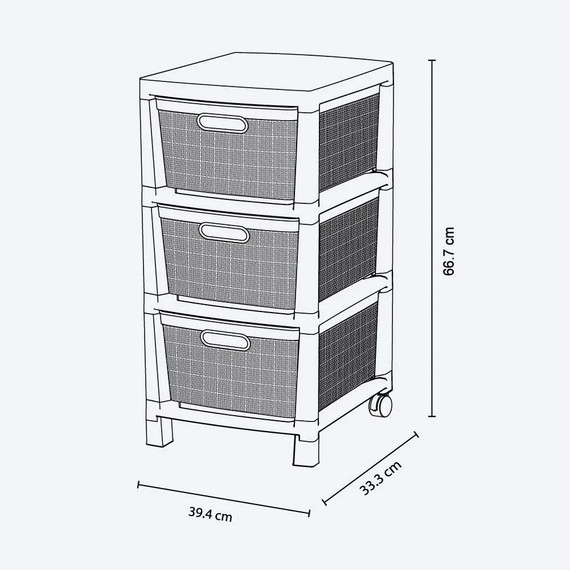 Cajonero Fique 3G Aventura