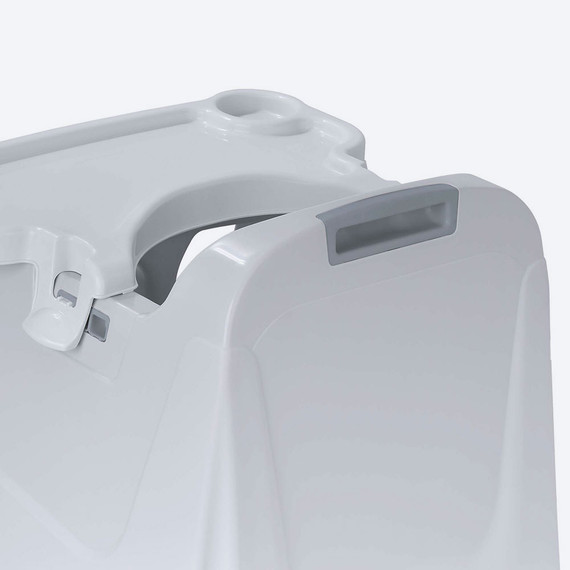 Mesa para-Comer Bebe Gris Hielo