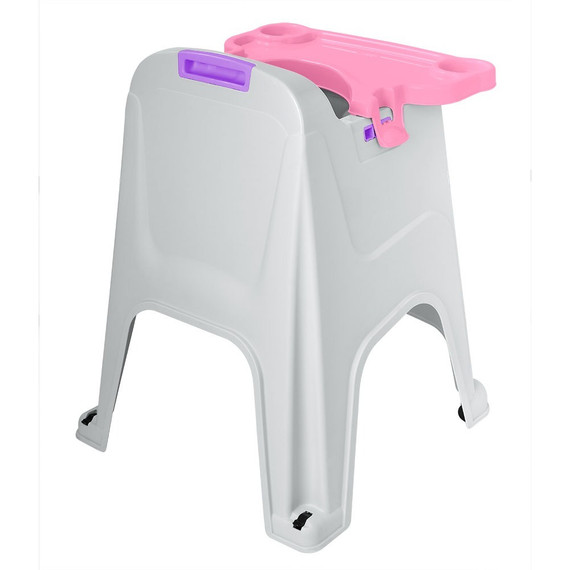 Mesa para-Comer Bebe Rosa