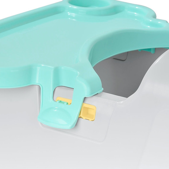 Mesa para-Comer Bebe Gris / Menta