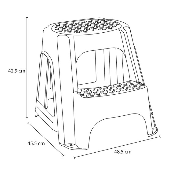 Escalera "Stepstool" Negro