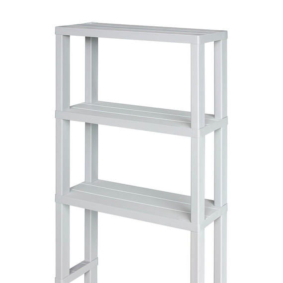 Estante Para Baños 3 Niveles Gris