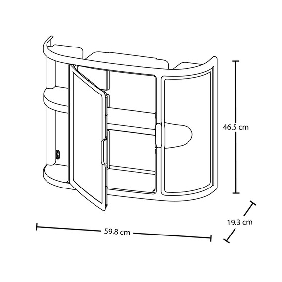 Gabinete Para Baño Wengue