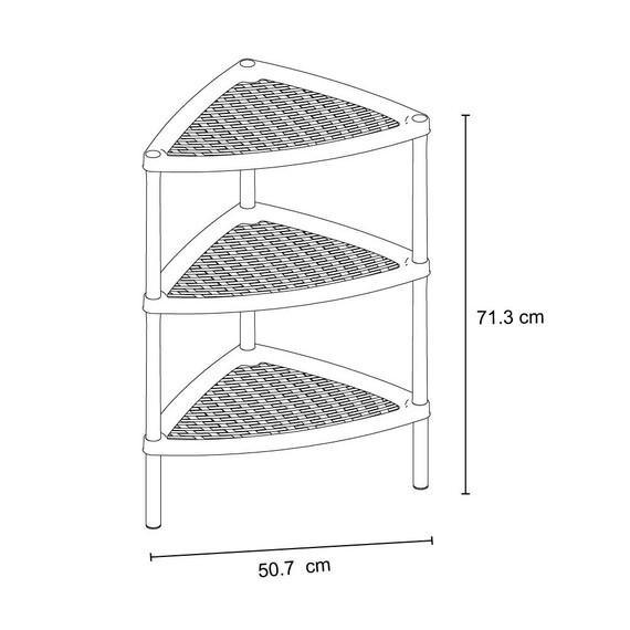 Mesa Multi Triangular Negro