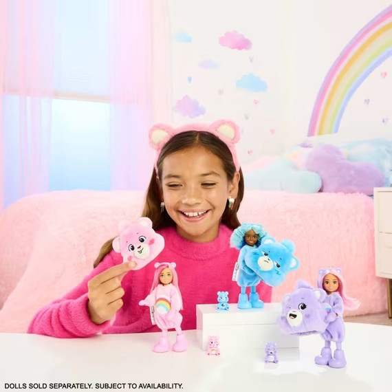 Barbie Cutie Reveal Care Bears Series Doll