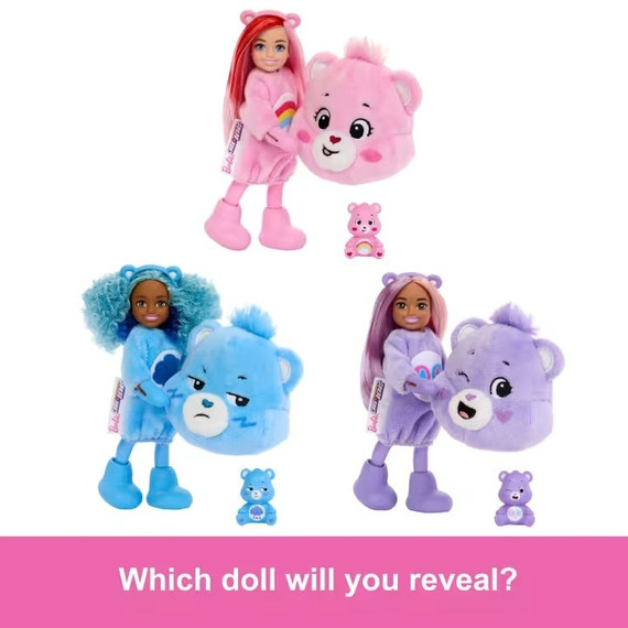 Barbie Cutie Reveal Care Bears Series Doll