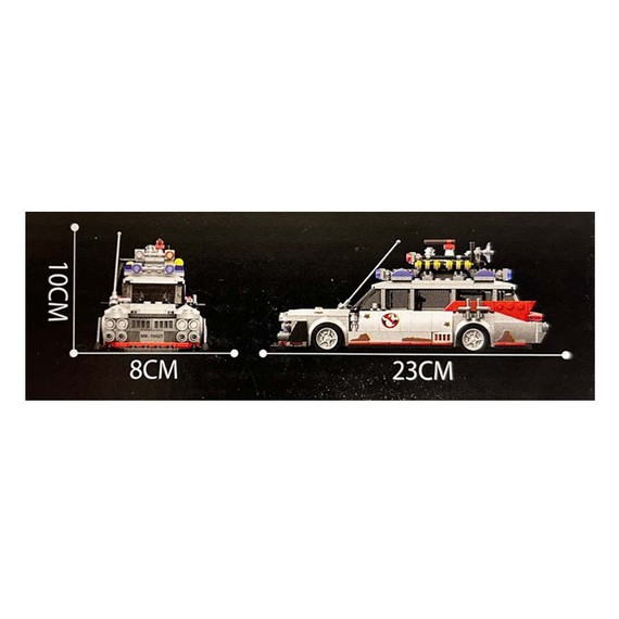 Mould King 10021 Ghost Bus Model Building Set | 636 PCS