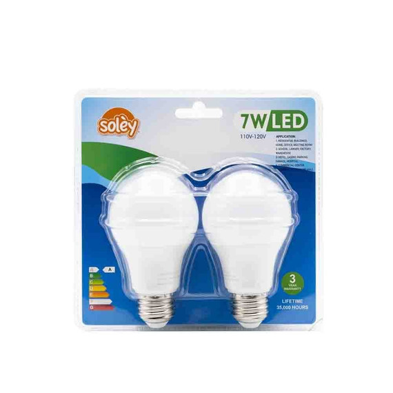 Set de Bombillas led 7w solèy