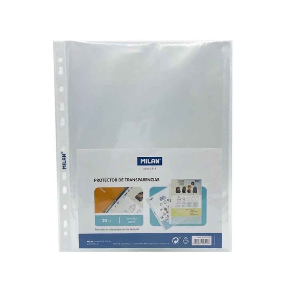 Protector de Transparencias "Micas" 20 pcs
