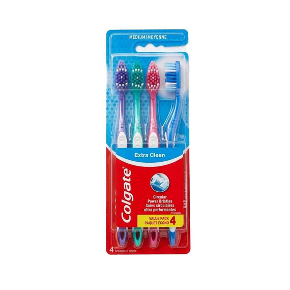 Colgate Extra Clean Medium 4 pack