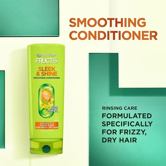 Garnier Fructis Sleek & Shine Smoothing Conditioner 12fl oz