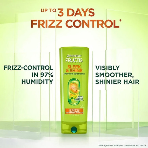 Garnier Fructis Sleek & Shine Smoothing Conditioner 12fl oz