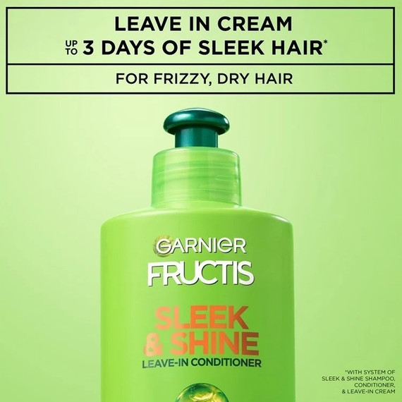 Garnier Fructis Sleek & Shine Smoothing Leave-In Conditioner 10.2fl oz