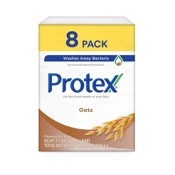 Jabon Protex Oats 8 Barras