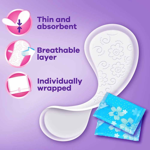 Always Liners Daily Fresh Thin Regular 20ct