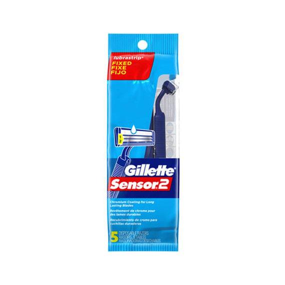 Gillette Sensor 2, 5 ct