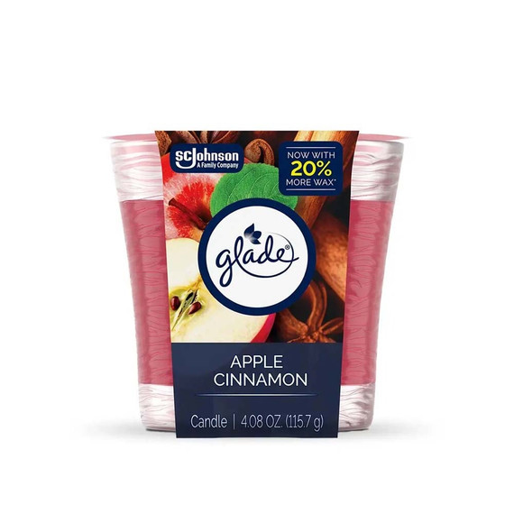 Glade Apple Cinnamon Candle 4.08 oz