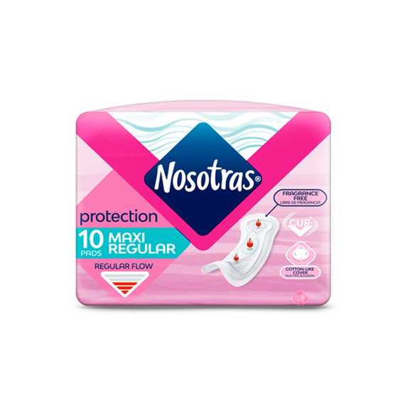 Nosotras Maxi Regular 10 Pads