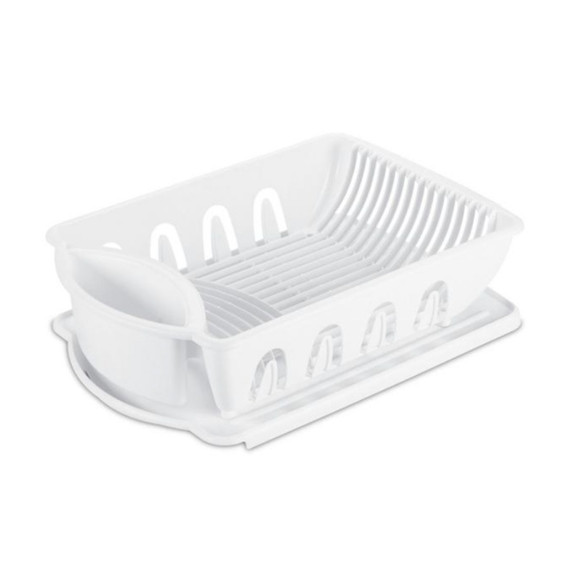 Escurridor Blanco con Bandeja Large Diseño 2
