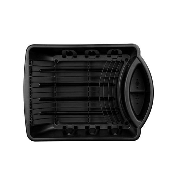 Escurridor Negro con Bandeja Pequeño