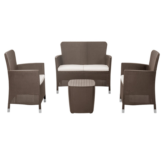 Juego de Patio Capri Comfort Mocca