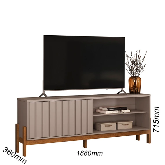 Mesa Tv Aurora Gris