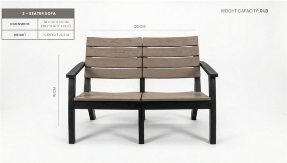Set patio portillo 4 pc