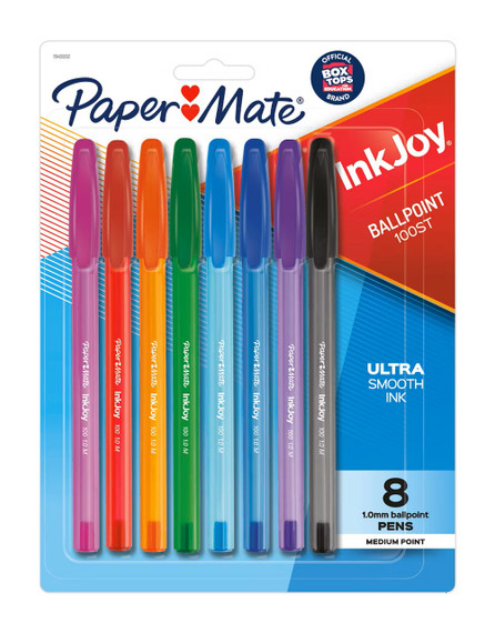 Bolígrafos Paper Mate Ink Joy 1.0mm 8pack
