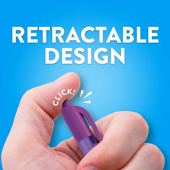 Bolígrafos Retractables Paper Mate Ink Joy 1.0mm 8pack