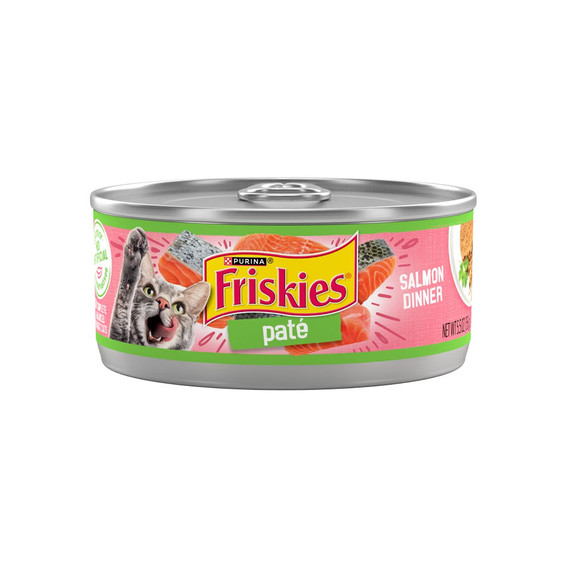 Friskies Paté Salmon Dinner
