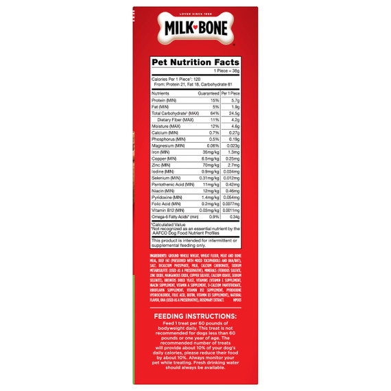 Milk-Bone Treats para perro Grandes 24oz