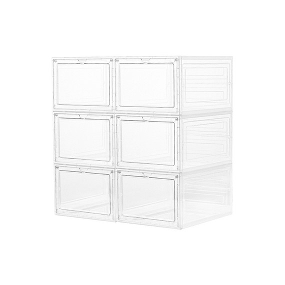 Cajas Plasticas Para Zapatos 6 Pares